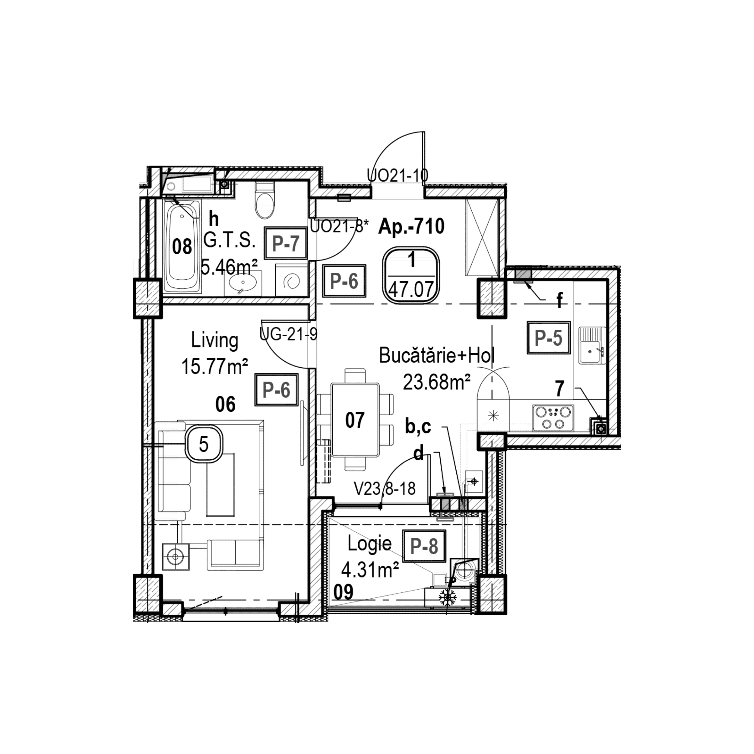 Блок 9 / Этаж 7